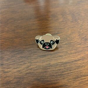 Pug Enamel Pin